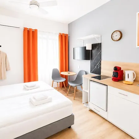 Smart Comfort Studion4 Private Kitchenette Bathroom To 260m Marina Port Old 900m Lejlighed Limassol